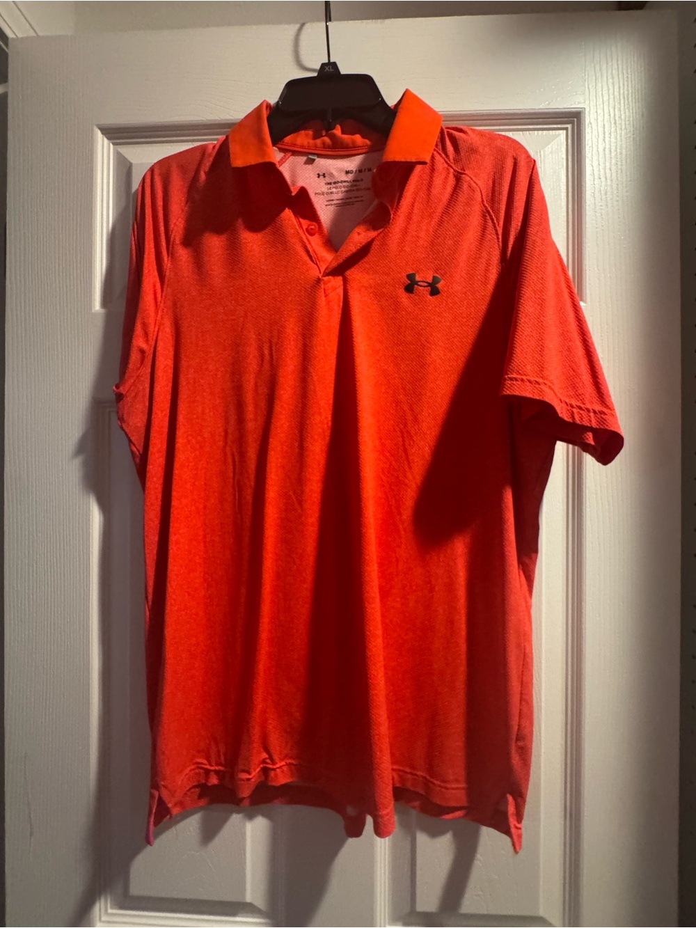 Under Armour Men’s Orange Polo Shirt ISO-Chill Med